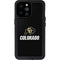 University of Colorado CU Logo on Black iPhone 14 Pro Max Waterproof Case