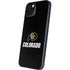 University of Colorado CU Logo on Black iPhone 14 Skin