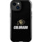 University of Colorado CU Logo on Black iPhone 15 Impact Case