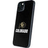 University of Colorado CU Logo on Black iPhone 15 Skin