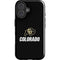 University of Colorado CU Logo on Black iPhone 16 Impact Case