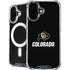 University of Colorado CU Logo on Black iPhone 16 MagSafe Case