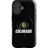 University of Colorado CU Logo on Black iPhone 16 Magsafe Impact Case