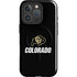 University of Colorado CU Logo on Black iPhone 16 Pro Magsafe Impact Case