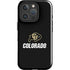 University of Colorado CU Logo on Black iPhone 16 Pro Max Impact Case