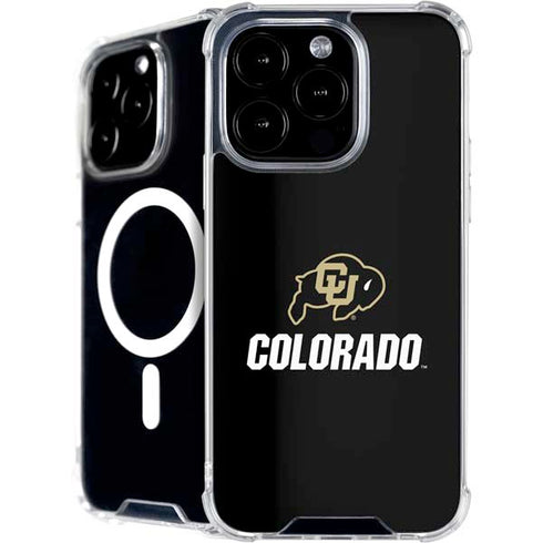 University of Colorado CU Logo on Black iPhone 16 Pro Max MagSafe Case