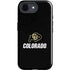 University of Colorado CU Logo on Black iPhone 16e Impact Case