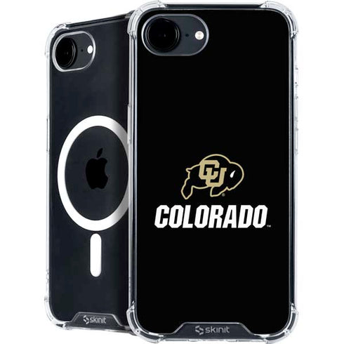 University of Colorado CU Logo on Black iPhone 16e MagSafe Case