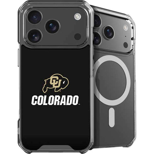University of Colorado CU Logo on Black iPhone 18 Pro Max MagSafe Case