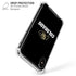 University of Colorado CU Logo on Black iPhone X/XS Clear Case
