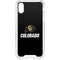 University of Colorado CU Logo on Black iPhone XS Clear Case