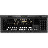 University of Colorado CU Logo on Black K95 RGB PLATINUM Mechanical Gaming Keyboard Skin