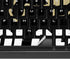 University of Colorado CU Logo on Black K95 RGB PLATINUM Mechanical Gaming Keyboard Skin