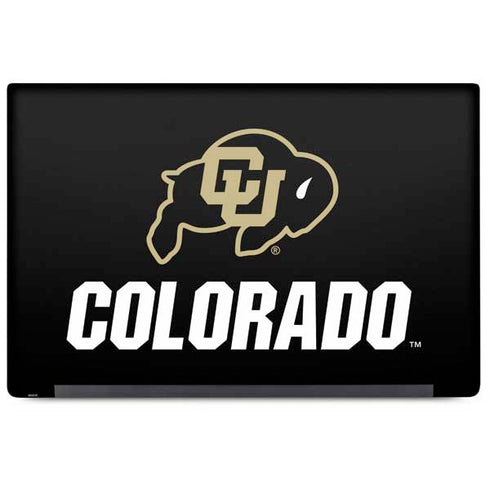 University of Colorado CU Logo on Black Dell Latitude Skin