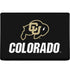University of Colorado CU Logo on Black MacBook Skins