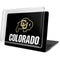 University of Colorado CU Logo on Black MacBook Pro 16in (2019-20) Case plus Skin