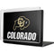University of Colorado CU Logo on Black MacBook Cases