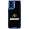University of Colorado CU Logo on Black Moto G Play 4G (2024) Clear Case