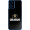University of Colorado CU Logo on Black Moto G Play 4G (2024) Skin