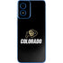 University of Colorado CU Logo on Black Moto G Play 4G (2024) Skin