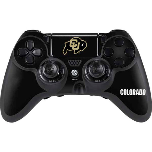 University of Colorado CU Logo on Black PlayStation PS4 Skins