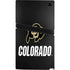 University of Colorado CU Logo on Black PS5 Pro Console Skin