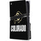 University of Colorado CU Logo on Black PS5 Pro Disk Console Skin