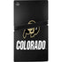 University of Colorado CU Logo on Black PS5 Pro Disk Console Skin