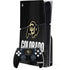 University of Colorado CU Logo on Black PlayStation PS5 Skins