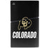 University of Colorado CU Logo on Black PS5 Slim Digital Edition Console Skin