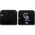 MLB Colorado Rockies - Solid Distressed Nintendo Skins