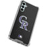 MLB Colorado Rockies - Solid Distressed Gabb Phone 4 Clear Case