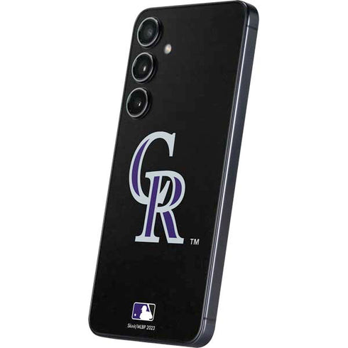 MLB Colorado Rockies - Solid Distressed Galaxy A16 5G Skin