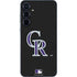MLB Colorado Rockies - Solid Distressed Galaxy A35 5G Skin