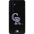 MLB Colorado Rockies - Solid Distressed Galaxy S25 Plus Skin