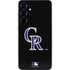 MLB Colorado Rockies - Solid Distressed Galaxy S24 Skin