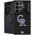 MLB Colorado Rockies - Solid Distressed Galaxy S25 Ultra Kickstand Case