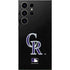 MLB Colorado Rockies - Solid Distressed Galaxy S24 Ultra Skin