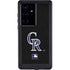 MLB Colorado Rockies - Solid Distressed Galaxy S24 Ultra Waterproof Case