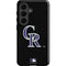 MLB Colorado Rockies - Solid Distressed Galaxy S26 Impact Case