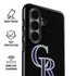 MLB Colorado Rockies - Solid Distressed Galaxy S26 Impact Case