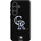 MLB Colorado Rockies - Solid Distressed Galaxy S26 Plus Impact Case