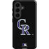 MLB Colorado Rockies - Solid Distressed Galaxy S26 Plus Impact Case