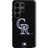 MLB Colorado Rockies - Solid Distressed Galaxy S26 Ultra Impact Case