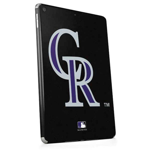 MLB Colorado Rockies - Solid Distressed Apple iPad Skin