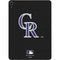 MLB Colorado Rockies - Solid Distressed Apple iPad Air Skin