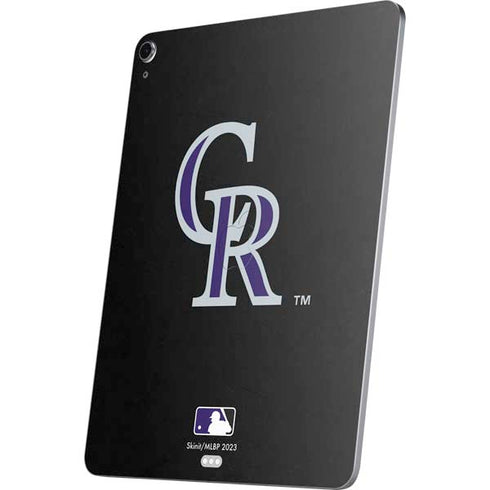 MLB Colorado Rockies - Solid Distressed Apple iPad Air Skin