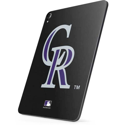 MLB Colorado Rockies - Solid Distressed Apple iPad Pro Skin