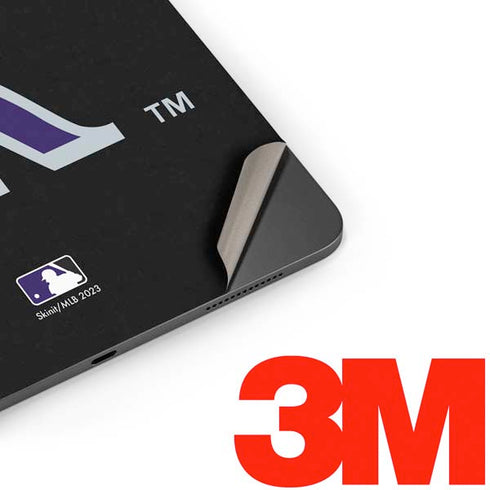 MLB Colorado Rockies - Solid Distressed Apple iPad Pro Skin