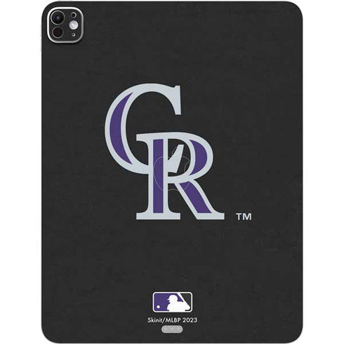 MLB Colorado Rockies - Solid Distressed iPad Pro 13in M4 (2024) Skin